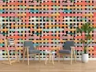 3D Geometric Seamless Wallpaper Wall Mural Removable Self-adhesive 256