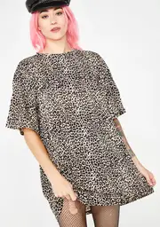[Dolls Kill] Fierce Sunny Kiss Tee Dress