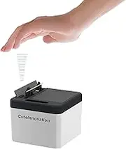 Innovation Automatic Auto Toothpick Dispenser, Smart Toothpick Holder Box, Infrared Sensor Toothpick Box for Home Restaurant Office (White)