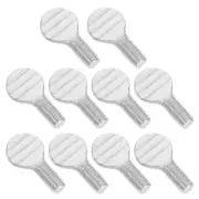 10 Pcs Rotating Fork Screws Air Fryer Skewers Rack Wear Barbecue Tools