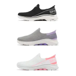 【SKECHERS】懶人鞋 Go Walk 7-Mia Slip-Ins 女鞋 緩震 套入式 休閒鞋 健走 單一價(125231-WPK)