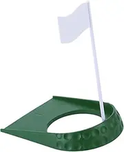ａ aternee Golf Putting Cup, Golf Flag Hole Cup Set, Gifts Portable Golf Flags Practice Putting Golf Flagpoles for Driving Range, Golfing Men Women Kids