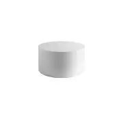 Tyee White Round Timber Coffee Table with No Drawers/Tea Table QH-A48