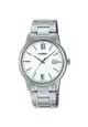 Casio General White Dial Silver Stainless Steel Women Watch MTP-V002D-7B3UDF