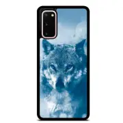 Winter White Snow Wolf Case Cover For Samsung Galaxy S23 S22 Plus Ultra S21+ S20