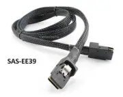 3ft 30AWG Internal Mini SAS (SFF-8087) M to Mini SAS (SFF-8087) M Mesh Cable