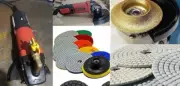 Wet Polisher 1 1/4" Roundover Bullnose Router Bit Polishing Pad Concrete Granite