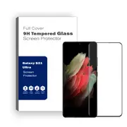 Samsung Galaxy S21 Ultra Compatible Full Screen Protector Glue Cover Tempered Glass