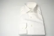 NEW $ 590,00 BRIONI Dress SHIRT 100% Cotton Size 17 Us 43 Eu (Cod MA63)
