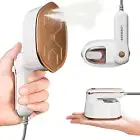 Garment Steamer Iron, 2-IN-1 Clothes Steamer Handheld, Mini Iron Steam Steamer