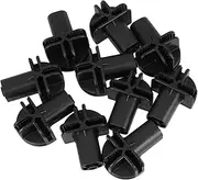 Sturdy Cat Cage Caster Accessories 10pcs Wire Grid Cube Connector Plastic Storage Cube Connectors Kit