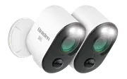 Uniden Wirefree 2K Super HD Spotlight Camera App Cam SOLO PRO 2K Twin Pack