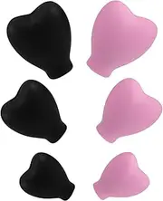 MOTHNUR Silicone Makeup Brush Covers Portable Travel Protector Caps for Brush Storage Lightweight Dust and Water Protection Durable Organizer for Go Use