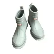 NIB Stella McCartney x Hunter Limited Collection Grey Short Rain Boots US5 EU36
