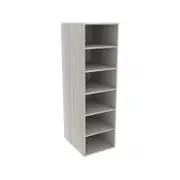Lugna 1536 x 450 x 580mm Mist 5 Shelf Storage Cabinet