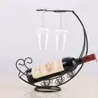 Creative Metal Wine Rack Hanging Wine Glass Holder Bar Stand Bracket Display SUM