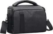Digital DSLR Camera Bag Waterproof Shoulder Bag Video Cameras Case Pack Fit for Nikon Fit for Sony Fit for Lens Pouch Photography Bags(Black-Small)