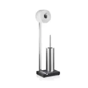 blomus Toilet Butler, Polished, Stainless_Steel, Silver, Anthracite, H 64,5 c...