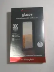 Lot Of 2 OEM ZAGG InvisibleShield Glass+ Screen Protector For LG Stylo 4