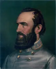 Stonewall Jackson Photograph - Vintage Photo from 1877