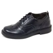 E9288 scarpa inglese bimbo blu NATURINO GOLD scarpe vintage effect shoe kid boy