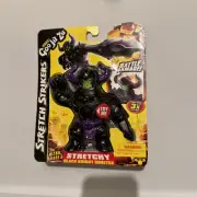 Goo Jit Zu Stretch Strikers Black Knight Orbitox Ultra Rare Battle Damage New