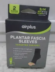Airplus Plantar Fascia Sleeve Targeted Support - 2 Sleeves - size S/M