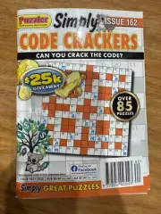 Australian Puzzler : Simply CODE CRACKERS Puzzle Books / Multiple Issues