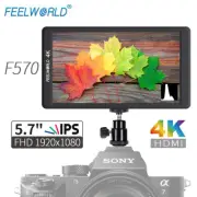 Feelworld F570 5.7" IPS Full HD Monitor 1920X1080 4K HDMI Input/output Monitor