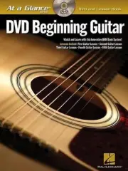 DVD Beginning Guitar BOOK/DVD Hal Leonard At A Glance Chords Rhythm Songs Lead