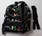 Tipsy Elves Men's Sequin Tangle Wrangler Blazer W/ Tie NC3 Black Size 44 NWT
