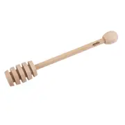 Appetito Wood Honey Dipper Syrup Drizzler Stick Rod Home Kitchen Server
