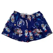 Vintage Paul Frank Womens Boxers, Space Julius, Blue, Boxer Shorts, Underwear XS