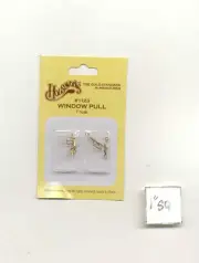 Window Pull 1123 miniature dollhouse hardware 6pcs 1/12 scale metal Houseworks