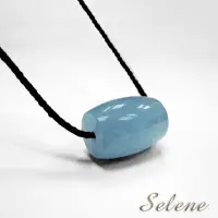 在飛比找momo購物網優惠-【Selene】幸運海藍寶路路通項鍊