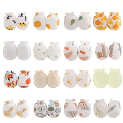 Newborn Protective Gloves Baby Cotton Mittens Scratchproof Gloves Baby Product