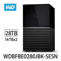 在飛比找森森購物網優惠-WD威騰 My Book Duo 28TB(14TBx2)U