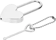 Wishing Lock Padlock Suitcases Locker Small Lock Pad Lock Love Keyed Belts Key Lock for Luggage Locks with Keys Small Luggage Locks Suitcase Locks Small Backpack Locks Zinc Alloy Generic