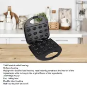 Mini Nut Waffle Maker Frying Pan US Plug 110V