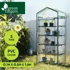 Green Fingers Greenhouse 5 Tiers Mini Green House Planter Box 0.7x0.5x1.9M