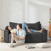 Sydney Sofa Bed - Charcoal / Queen
