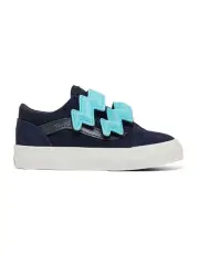 [Vans] Old Skool V Glow Bolt Infant Sneakers in Blue
