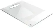 Nobo Transparent Acrylic Mini Portable Whiteboard Desktop Notepad A4 1915613