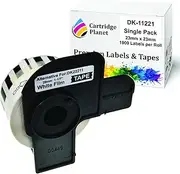 Cartridge Planet Compatible Label Roll for Brother DK-11221 DK11221 23mm x 23mm 1000 Labels per Roll for Brother QL Series Label Printers