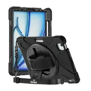 Strike Rugged Case with Hand Strap and Lanyard for Apple iPad Air 11 (2025/2024)