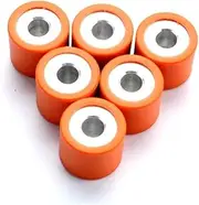 6PC Variator Rollers Weights 19 x 17mm 5g 7g 9g For G-lera 125 Dna Nexus Eu3 Ie Runner Fx-Fxr Runner Vx Typh-on 125cc(19 x 17mm 9g)