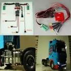 Light Kit Lights Set for Tamiya 1/14 RC Trailer Tractor Cargo Truck Upgrade Part