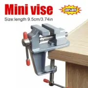 Mini Bench Vise Table Swivel Lock Clamp Vice Craft Cast Aluminum Repair New~