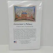 Governor's Palace Printed Fabric Needlework Kit Pillow Posy Collection Anne Bell