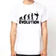 Evolution Guitarist 短袖T恤 2色 吉他進化論幽默搖滾 班服 團體服 社團 活動 表演 潮T